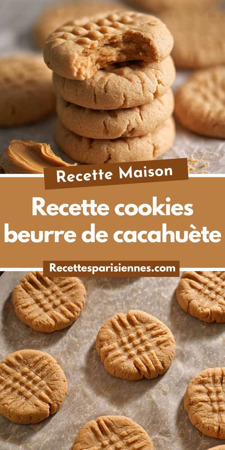 Cookies au beurre de cacahuète