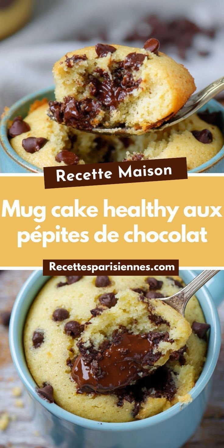 Mug Cake with Chocolate Chips