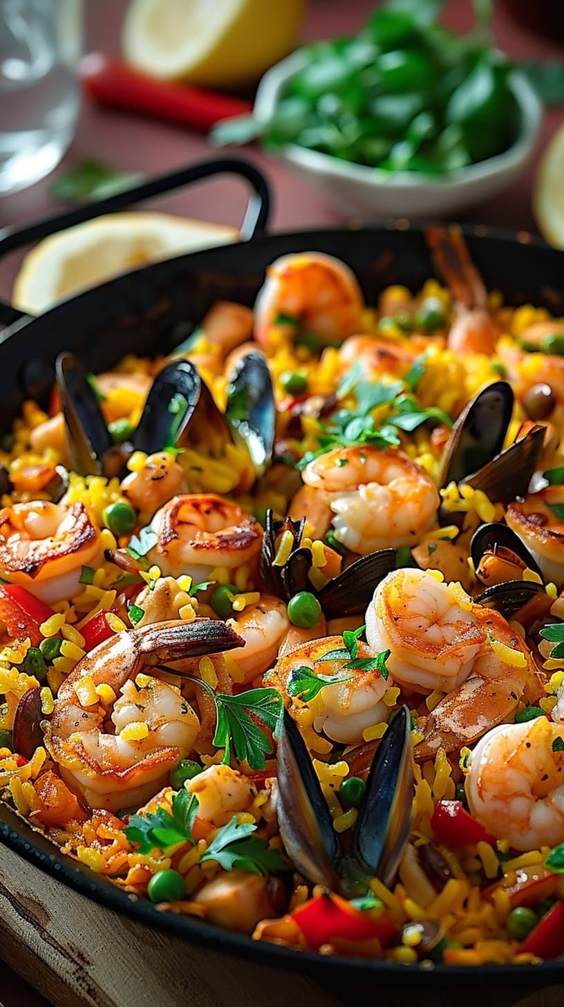 Paëlla Traditionnelle Facile