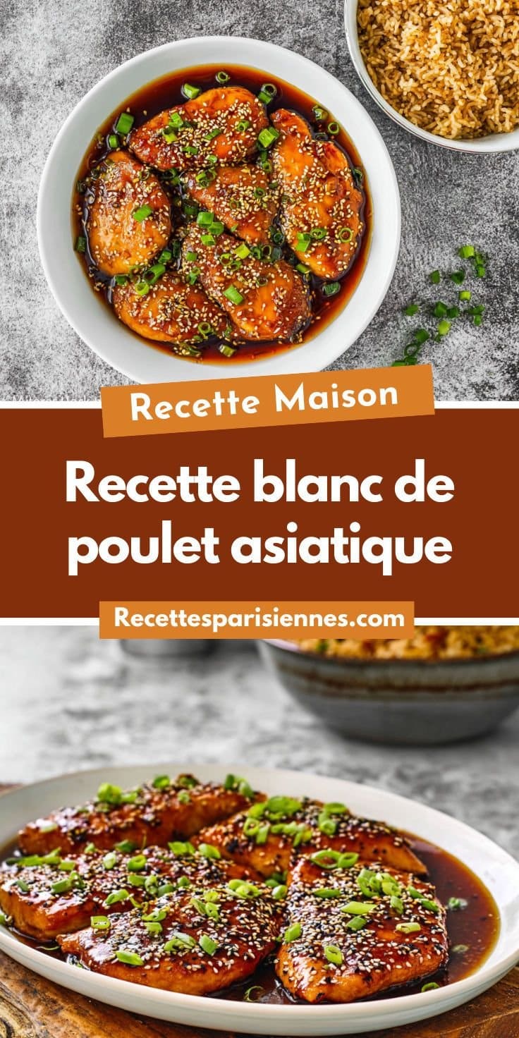 Blanc de poulet asiatique
