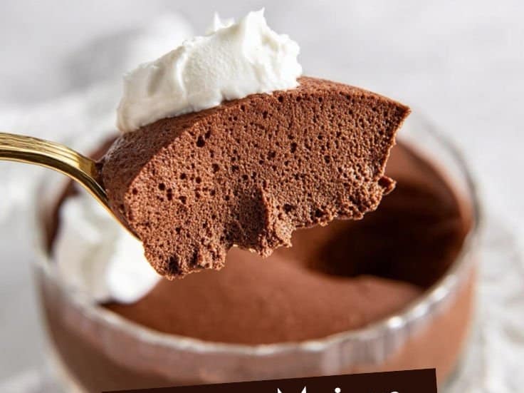 Mousse au chocolat noir