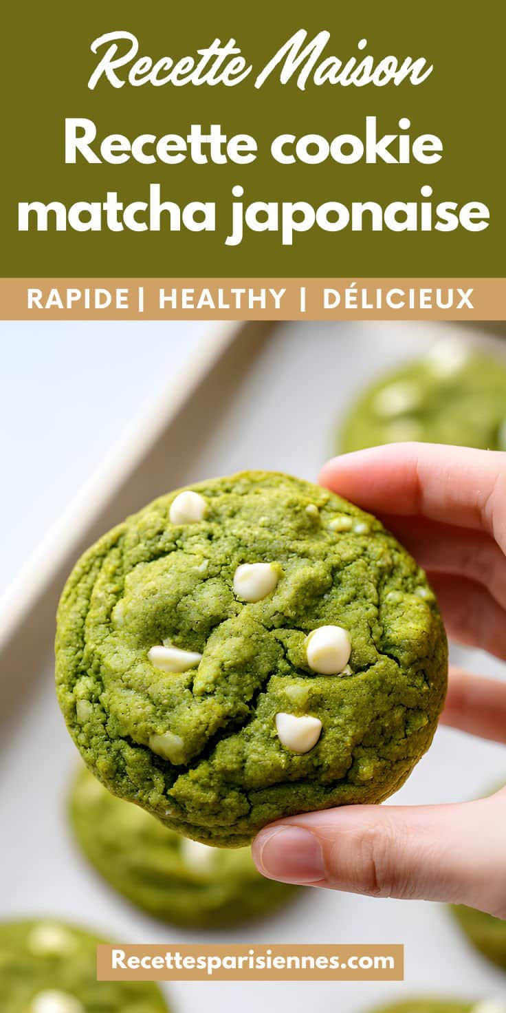 Cookies au matcha