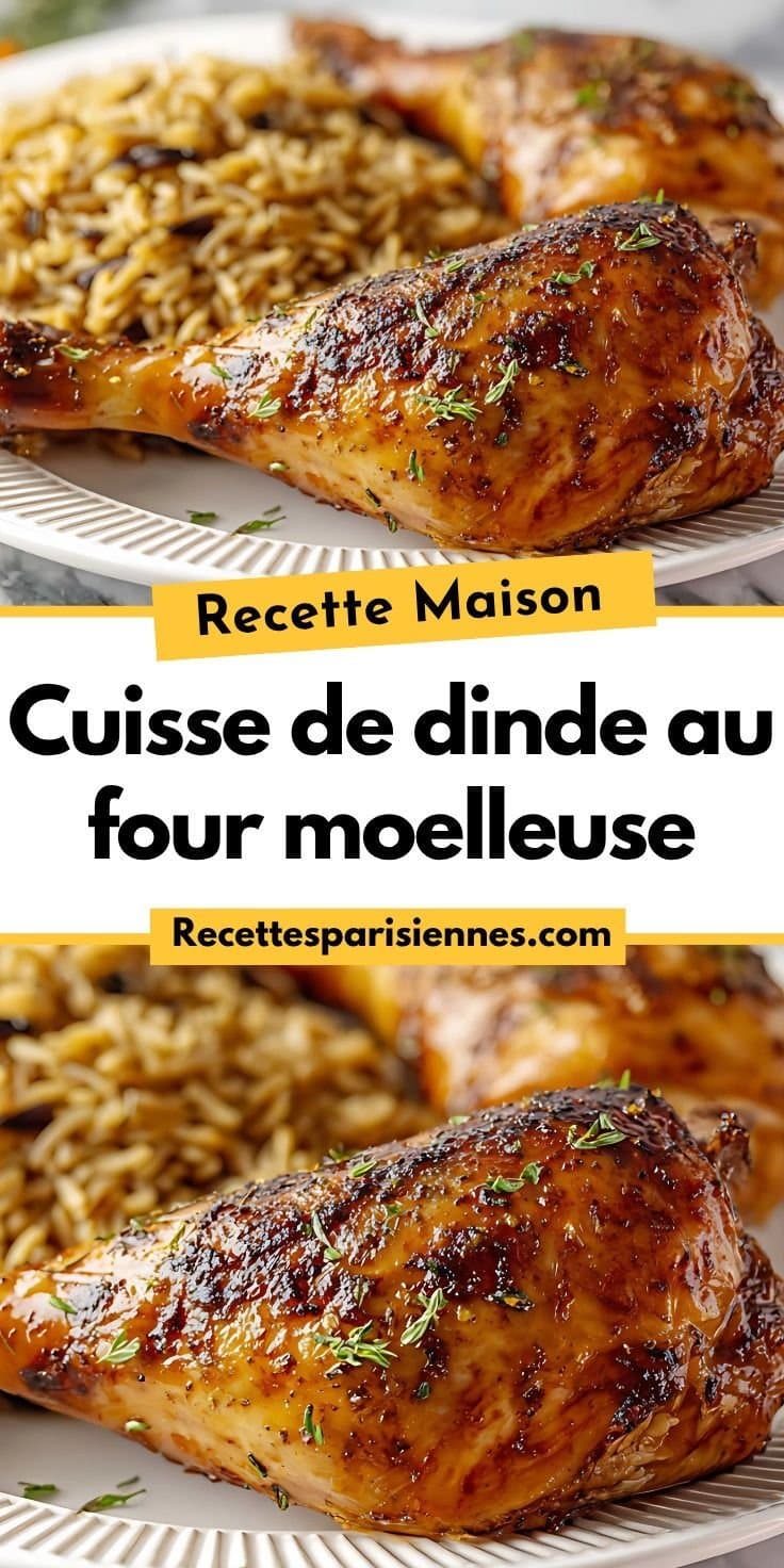 Cuisse de dinde rôtie