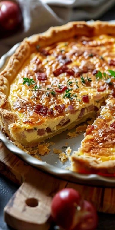 Quiche Lorraine Traditionnelle