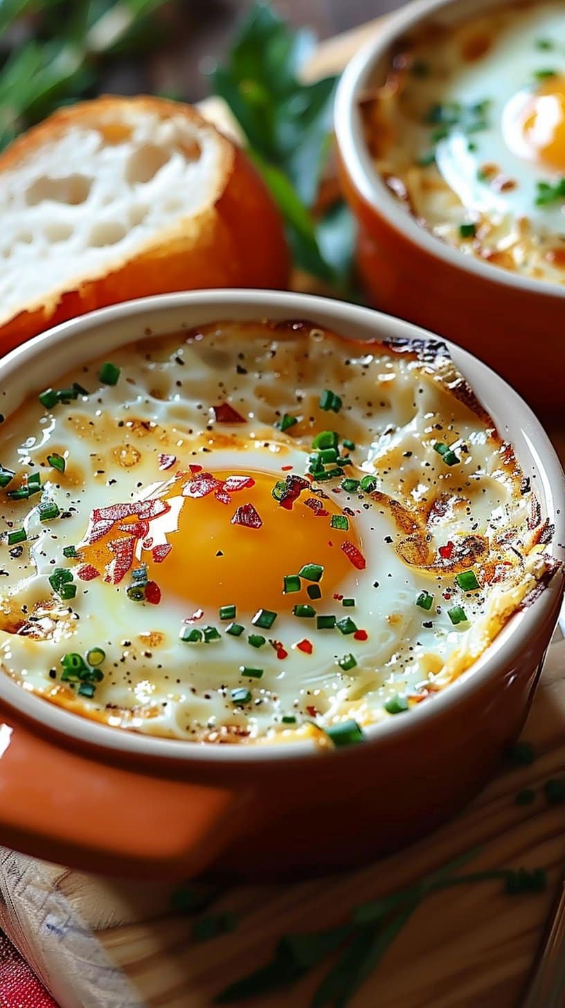 Oeuf Cocotte au Four