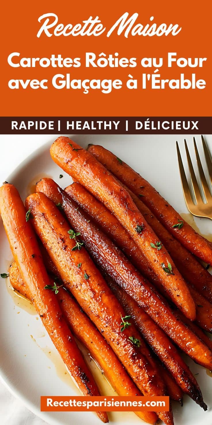 Roasted Carrots with Maple Glaze