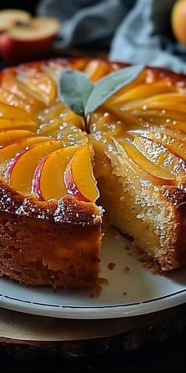 Cake aux pommes fondantes : recette facile et moelleuse