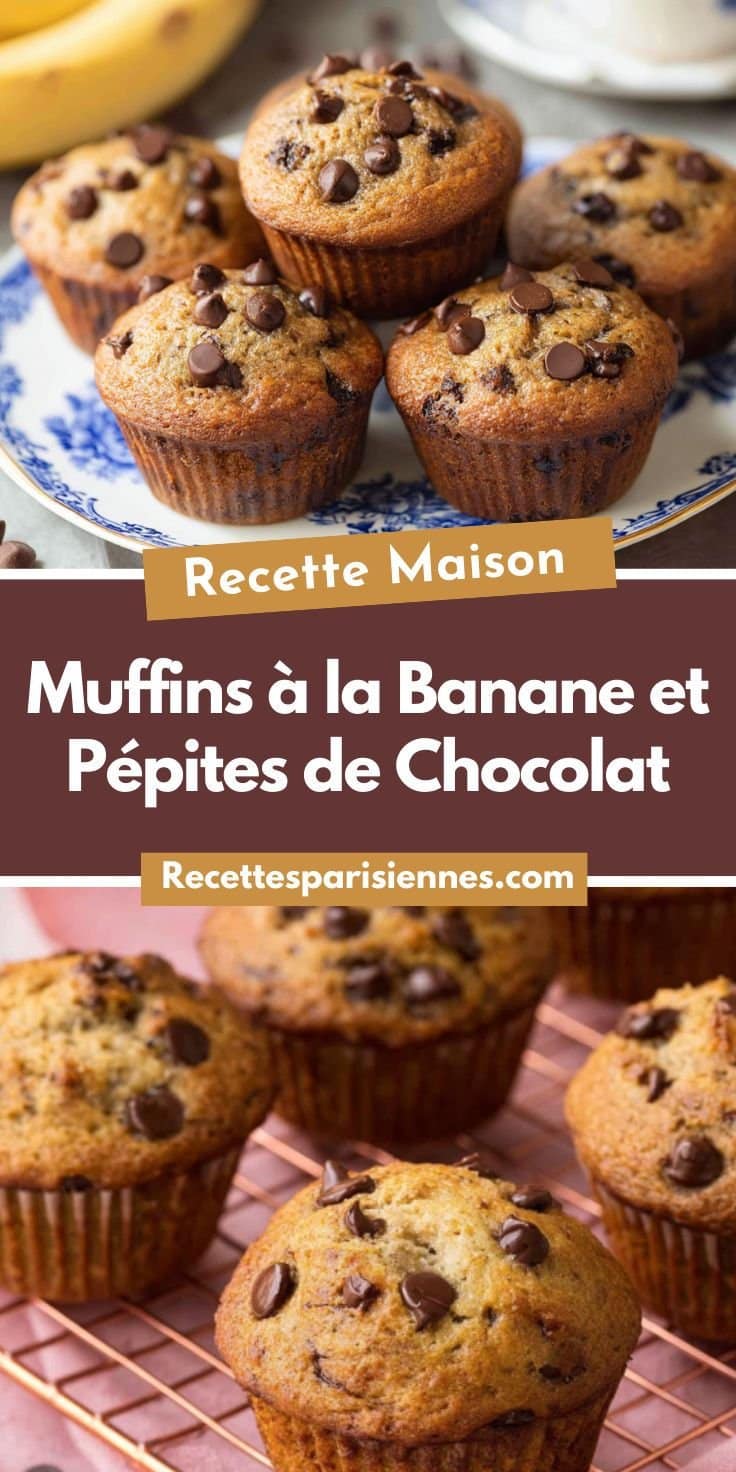 Muffins Banane Chocolat