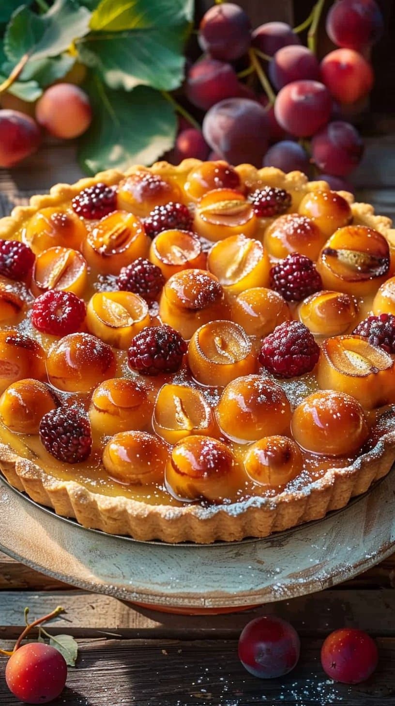 Tarte Mirabelles