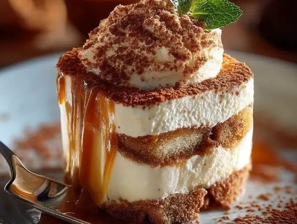 Tiramisu Caramel Salé