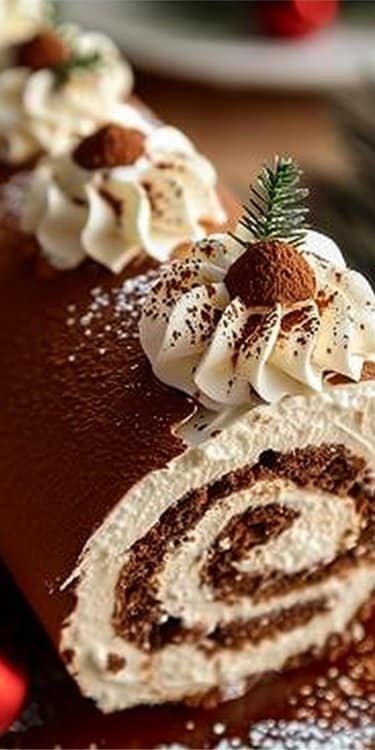 Bûche Tiramisu Onctueuse Facile