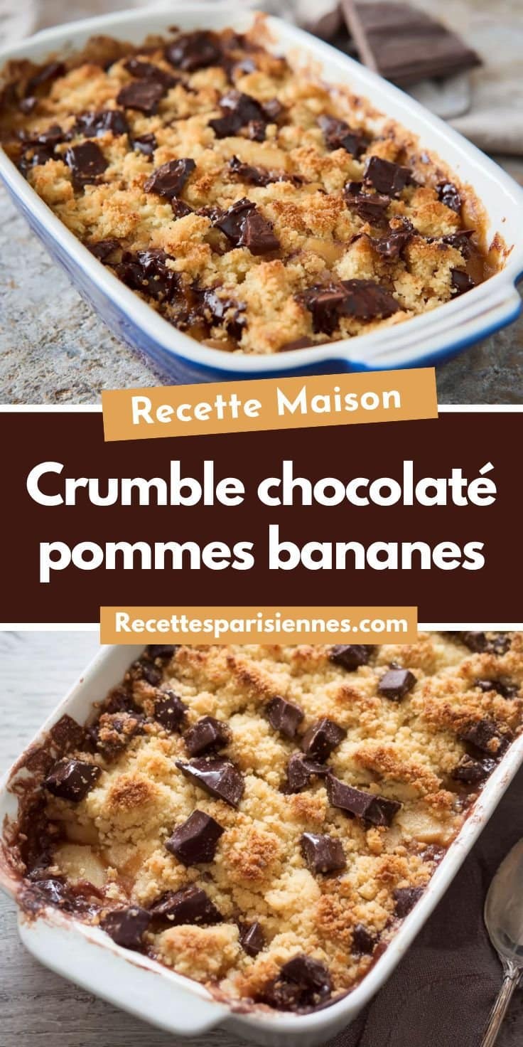 Crumble Pomme Banane