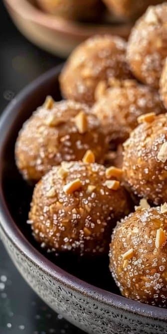 Boules de Bonheur au Beurre de Cacahuète