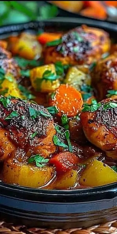 Tajine de Poulet aux Épices : Recette Simple et Savoureuse pour Dîner 🍗✨