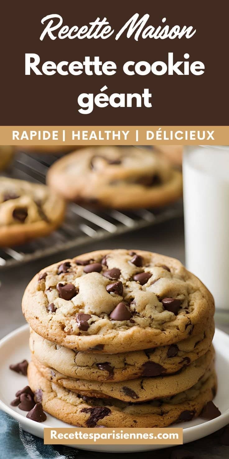 Cookie géant américain