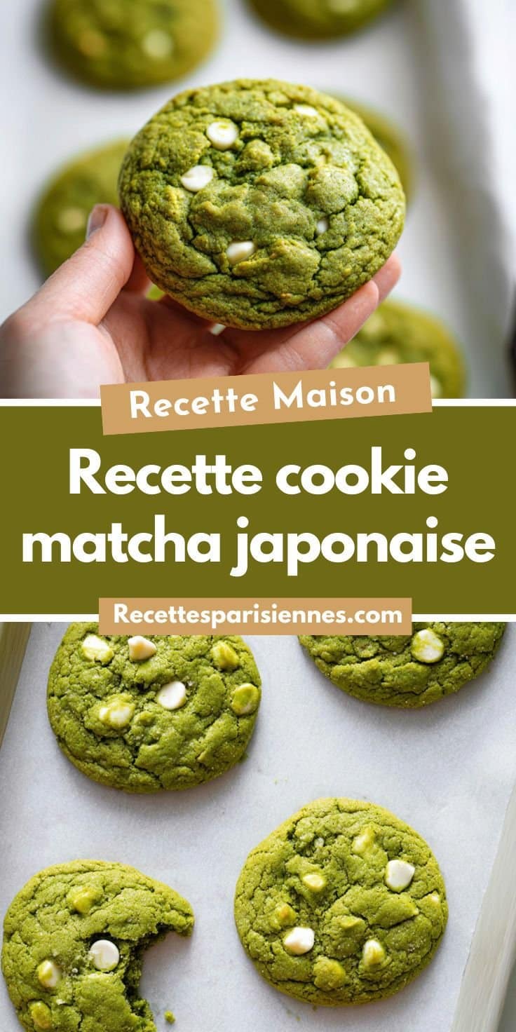 Cookies au Matcha