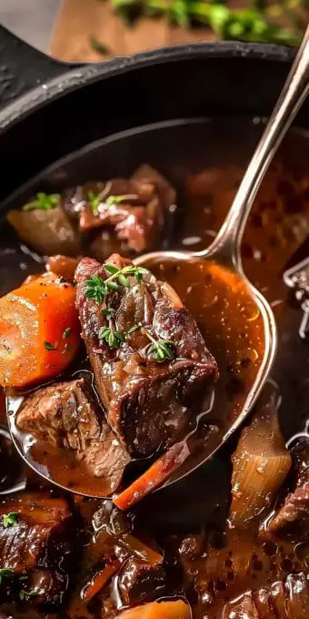 Boeuf Bourguignon à la Cocotte-Minute