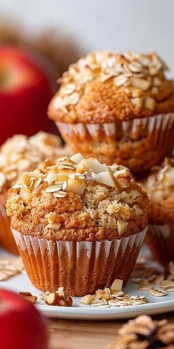Muffins aux pommes d'automne