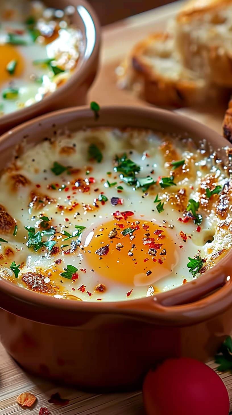 Oeuf Cocotte au Four