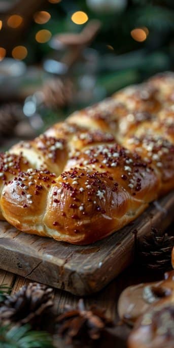 Brioche alsacienne de Noël (Langhopf)