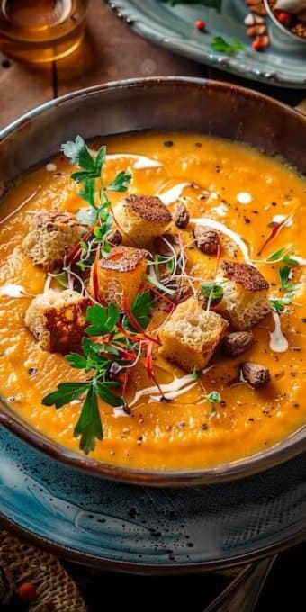 Soupe de Potimarron et Châtaignes