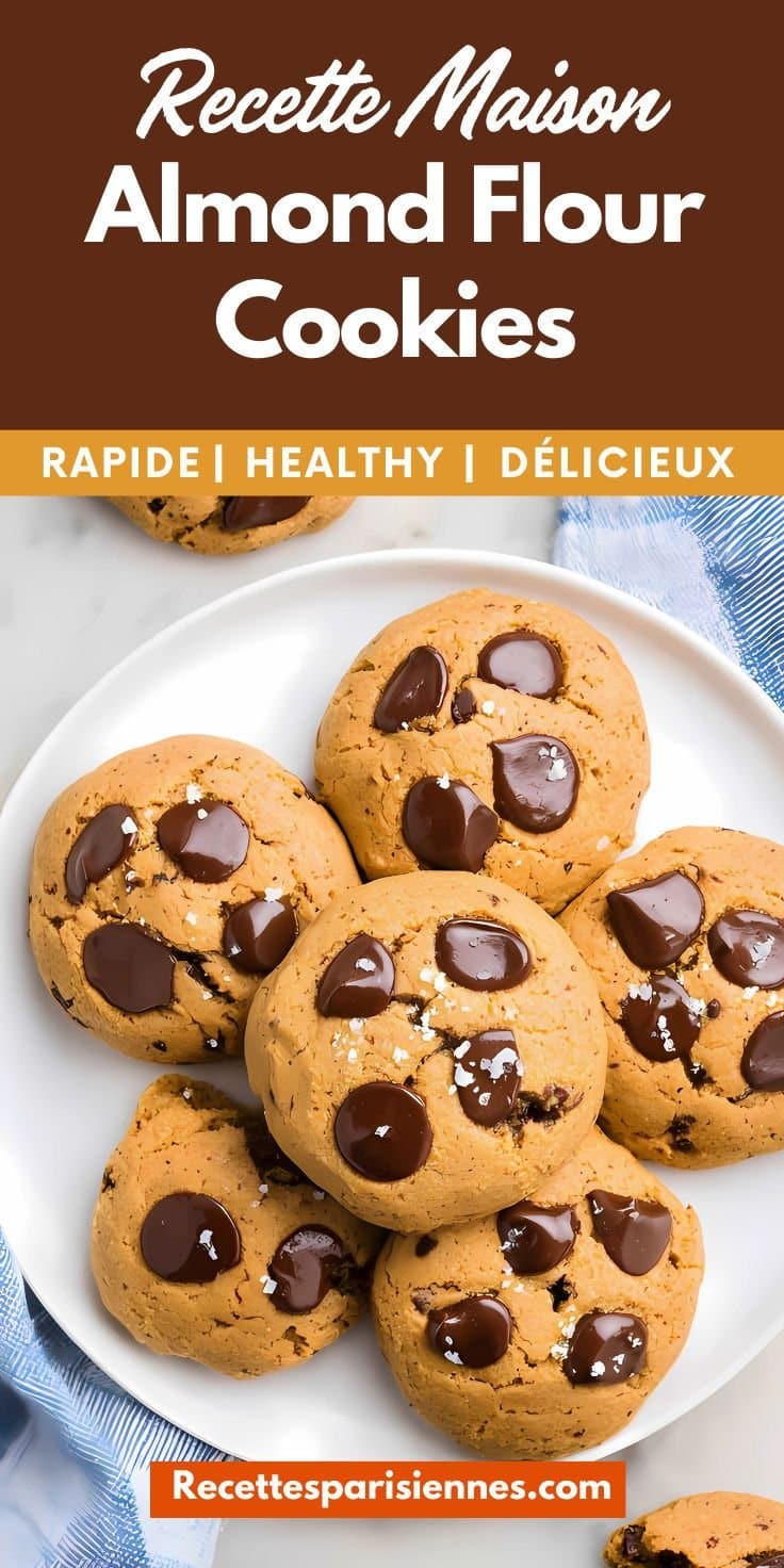 Cookies healthy à la farine d'amande