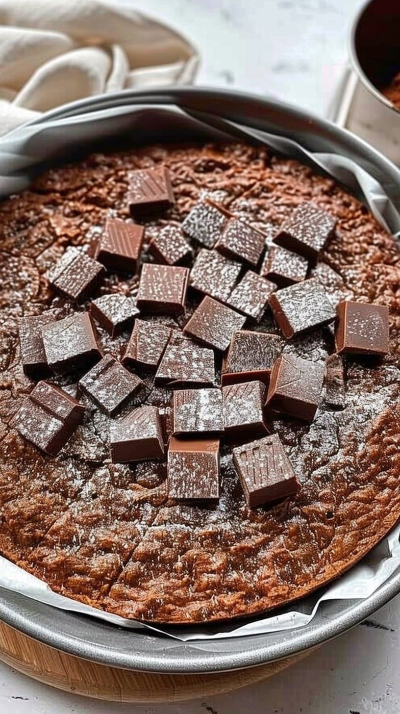 Gâteau au chocolat et courgette