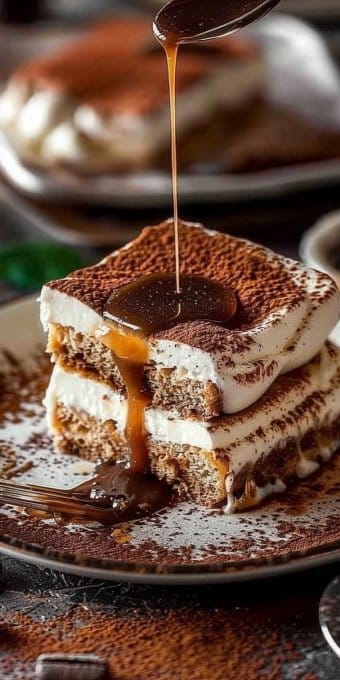 Tiramisu Caramel Salé