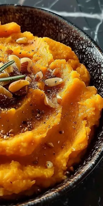 Sweet Potato and Chestnut Purée