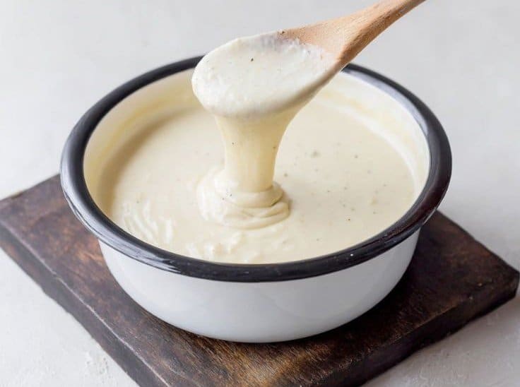 Béchamel sans lait
