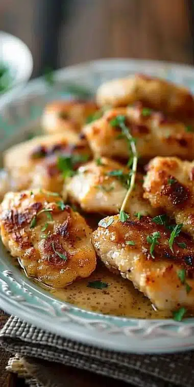 Recette d'aiguillettes de poulet à la crème savoureuse et facile à réaliser