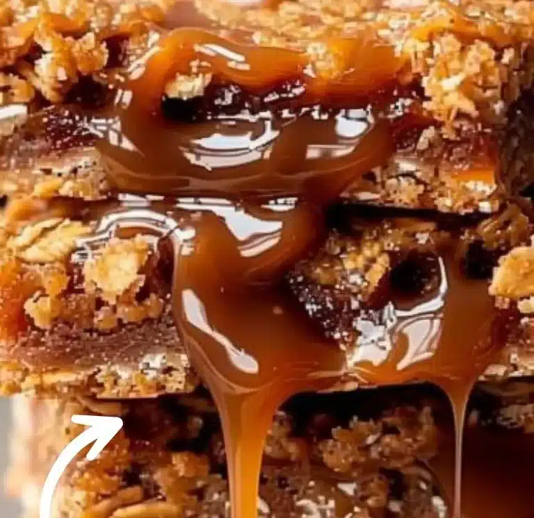 Barres avoine caramel délicieuses pour une collation saine et gourmande