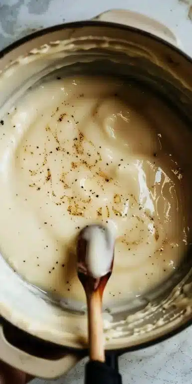 Recette de béchamel à la maïzena, délicieuse sauce crémeuse