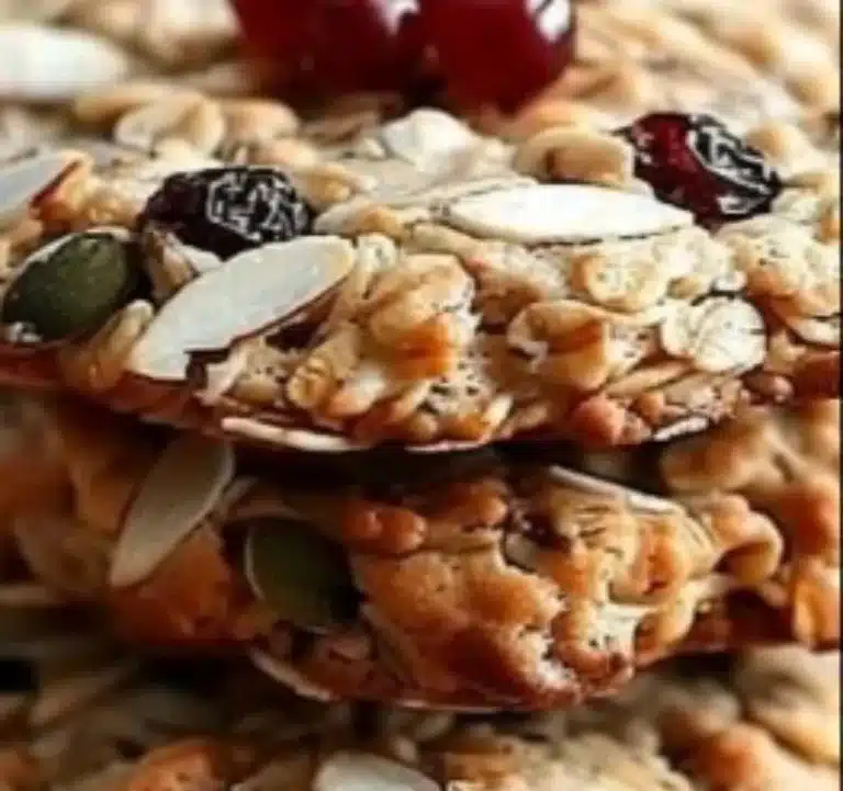 Biscuits Santé Matinée pleins de vitamines et idéaux pour un petit-déjeuner nutritif