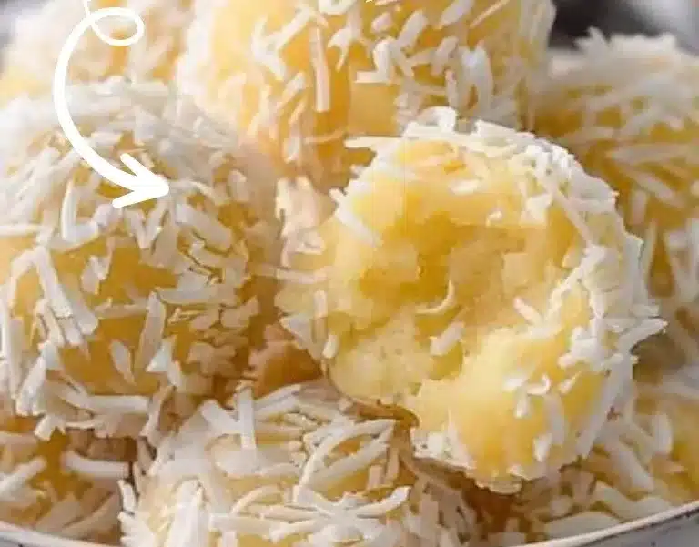 Boules Coco Ananas délicieuses et exotiques