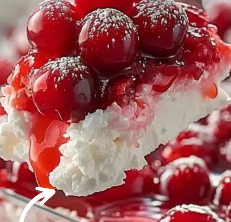 Image de cerises éclatantes sur un fond de neige blanche et scintillante