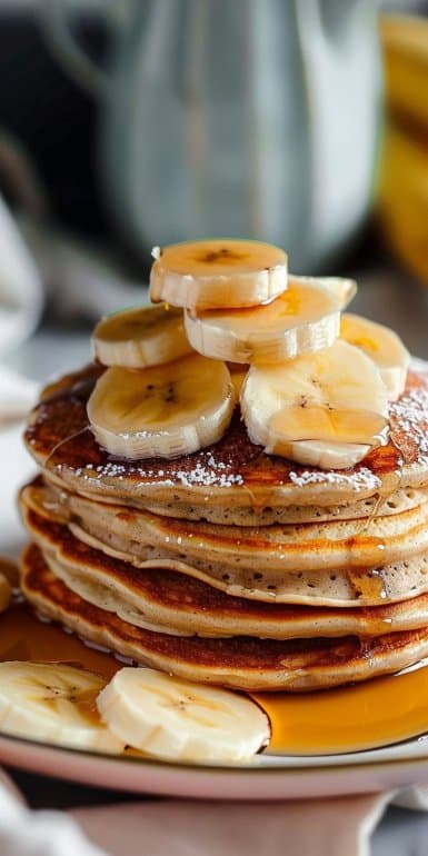 Pancakes Banane Flocon d'Avoine