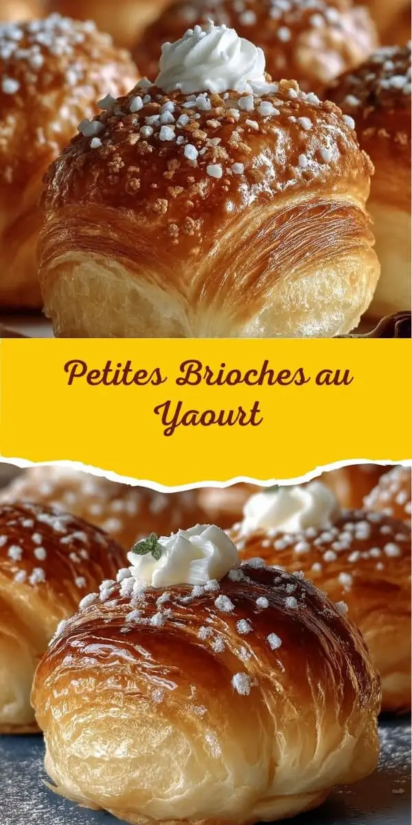 Petites Brioches au Yaourt