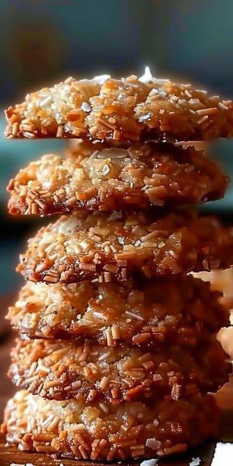 Biscuits légers à l'avoine et à la noix de coco