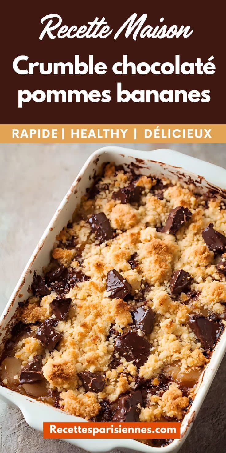 Crumble Chocolat Maison