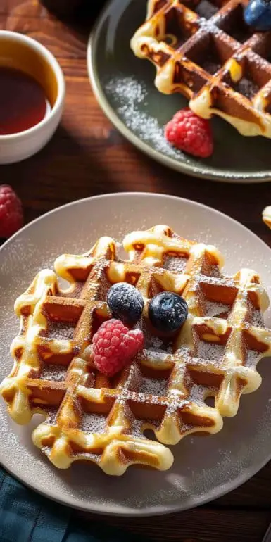 Gaufre liégeoise traditionnelle