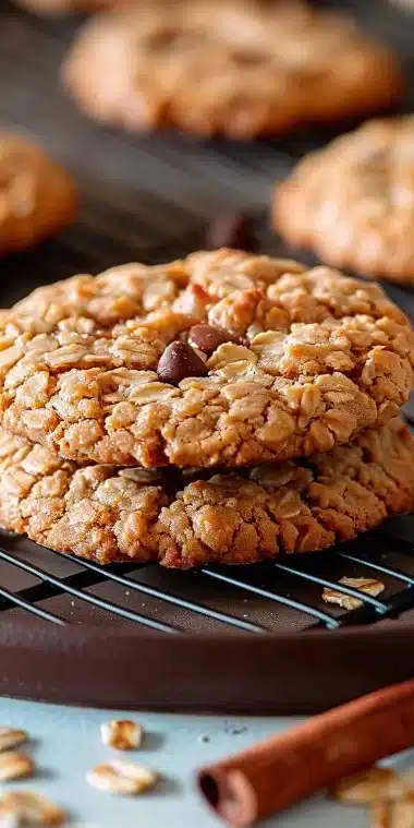 Delicious and Soft Galette d'Avoine Moelleuse served on a plate.