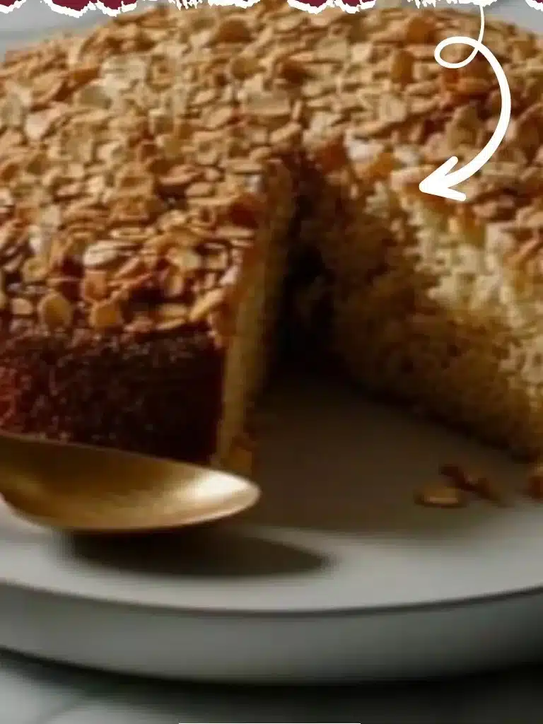 Gâteau flocon d’avoine moelleux et sain, idéal pour un régime équilibré.