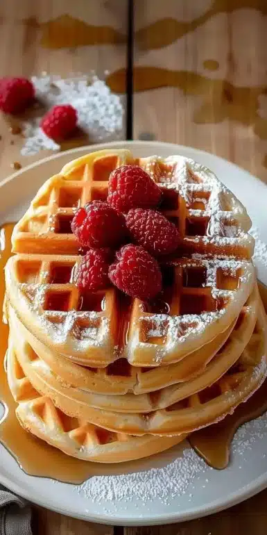 Recette de gaufres sans repos, rapides et délicieuses