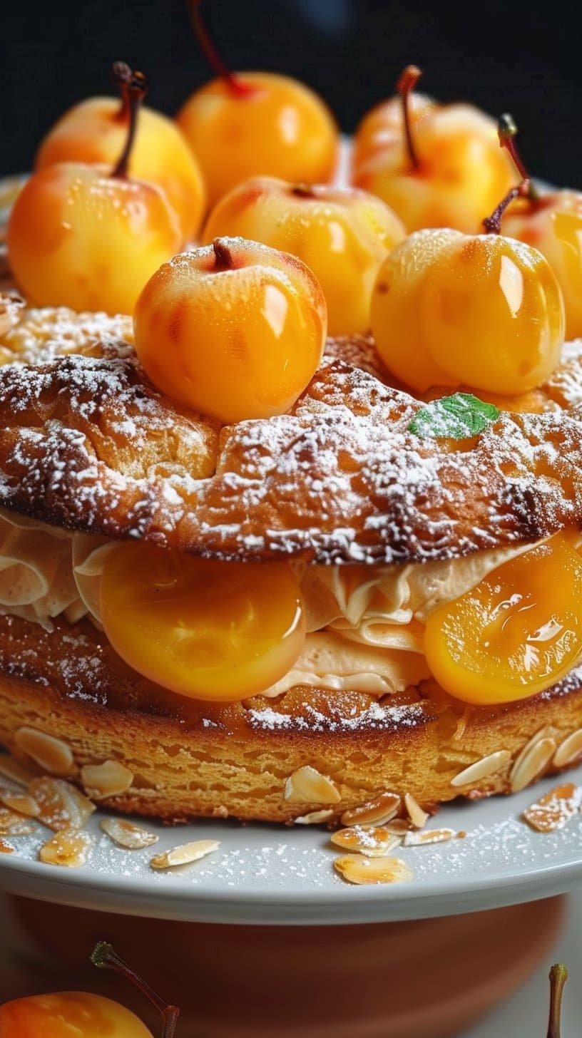 Gâteau aux Mirabelles