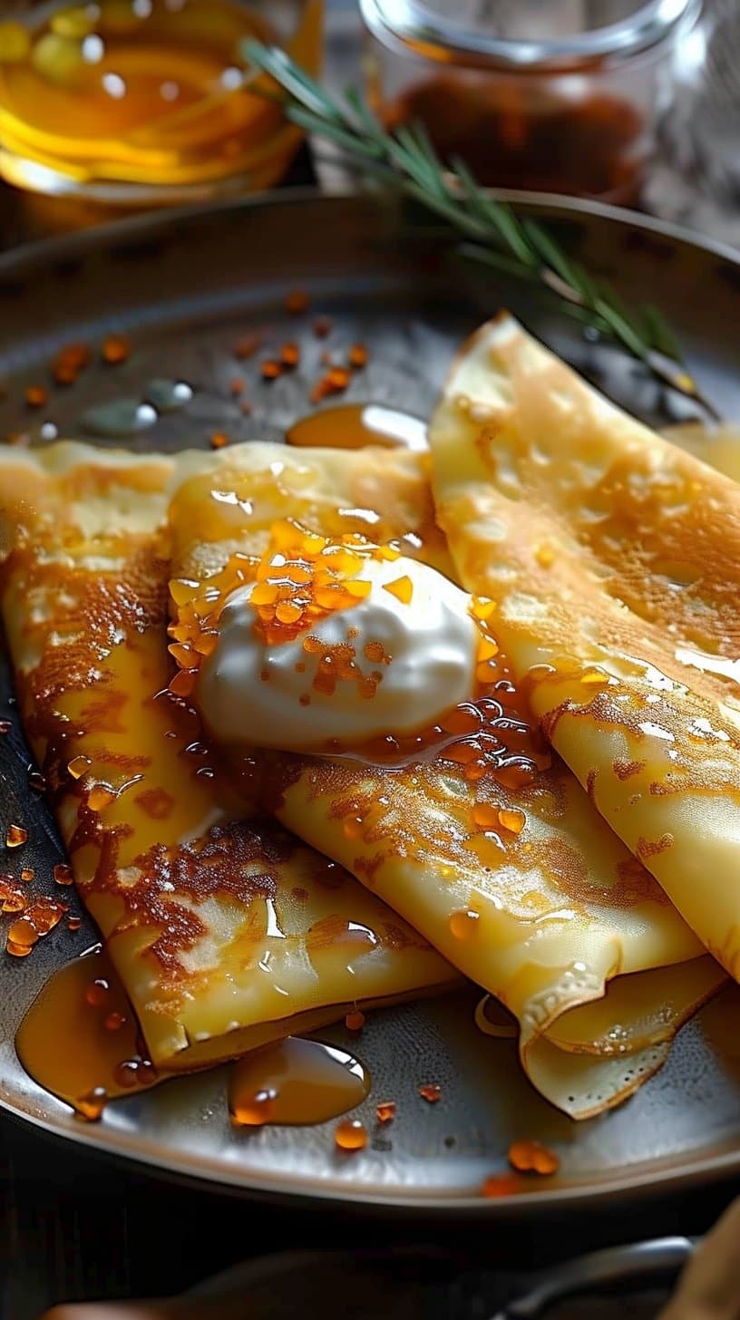 Crêpes Suzette Flambées