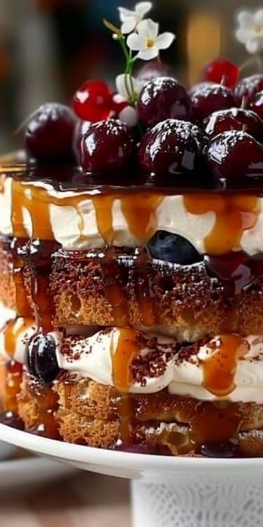 Gâteau Croustillant au Caramel - Une Recette Délicieuse
