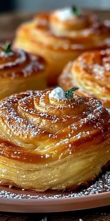 Roulés Feuilletés aux Pommes Express