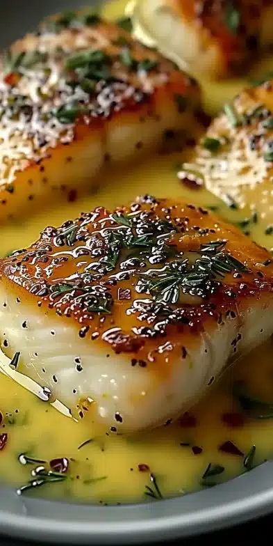 Image de la meilleure sauce citronnée pour accompagner le poisson