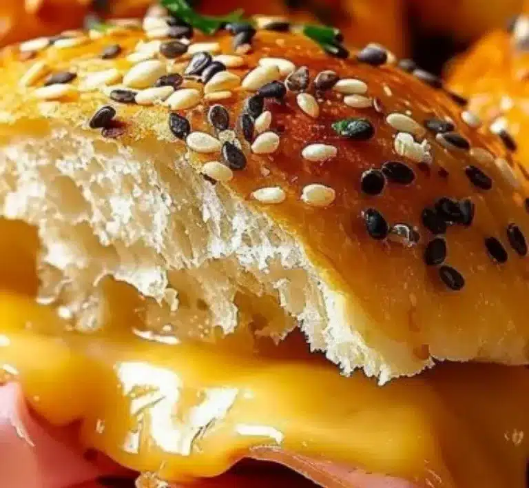 Mini-burgers jambon fromage au four, recette délicieuse et gourmande.